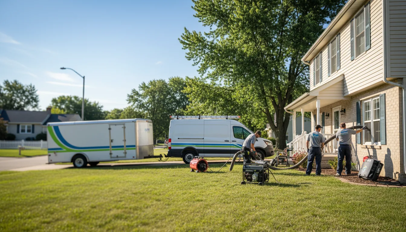 Flooded Basement Restoration And Cleanup With Repair in Memphis, NE near me